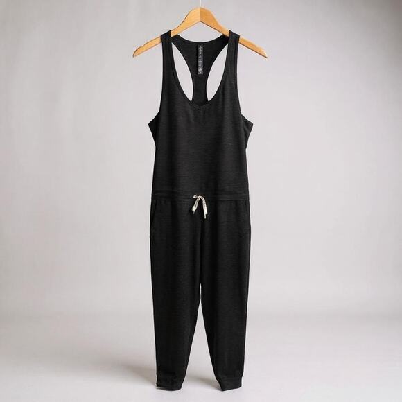 Vuori Lux Jumpsuit Stone Gray Performance Knit - Size Medium (Style VW426) - Picture 1 of 9
